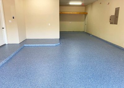 Garage Epoxy Flake Floor