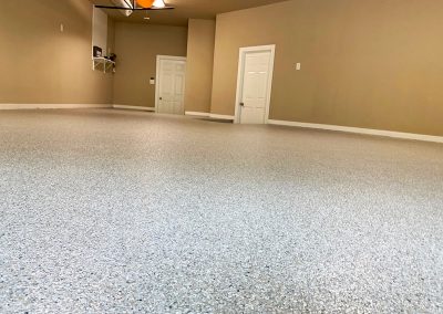 Garage Epoxy Flake Floor