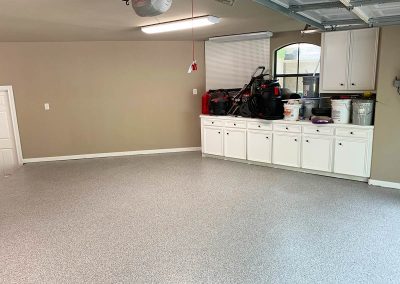 Garage Epoxy Flake Floor