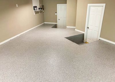 Garage Epoxy Flake Floor