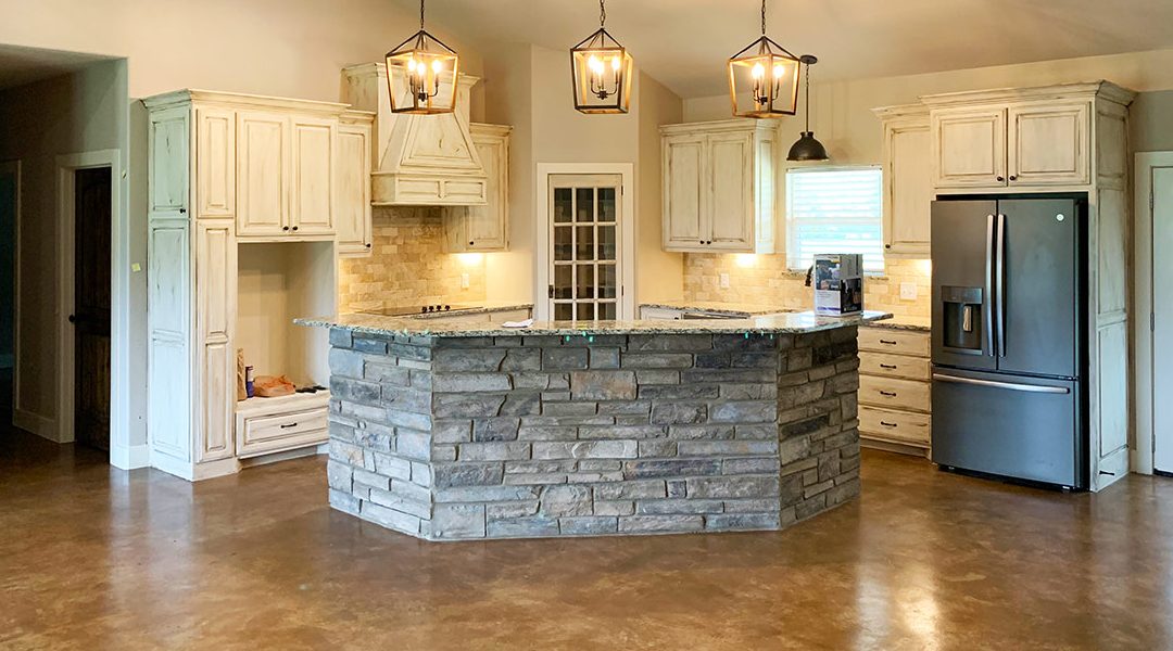 Stained Concrete Country Charm