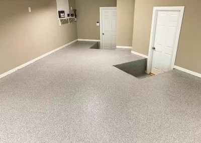 Garage Epoxy Flake Floor