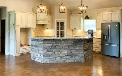 Stained Concrete Country Charm